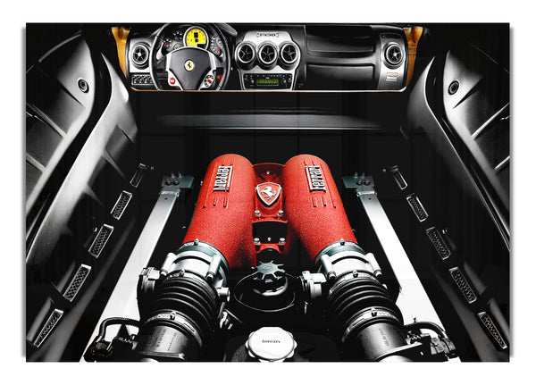 Ferrari F340 Engine Bay