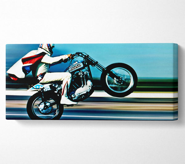 Evel Knievel Wheelie Colour