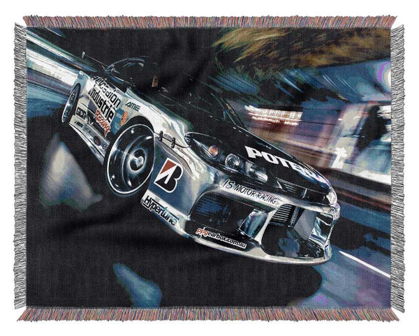 Drift Racer Woven Blanket