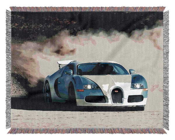 Bugatti Veyron Drive Woven Blanket