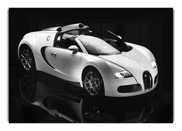 Buggati Veyron Black And White