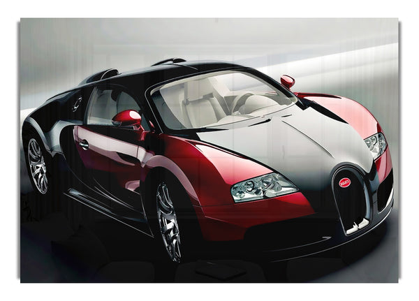 Bugatti Veyron Red And Black