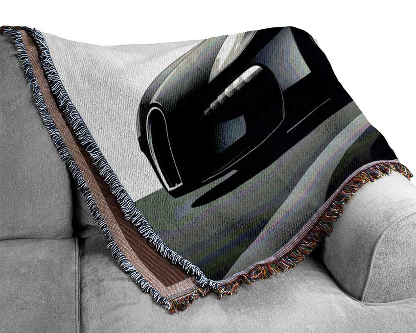 Bugatti Veyron Mean Machine Woven Blanket