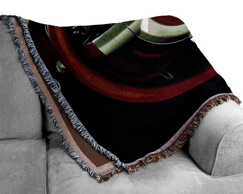 Bugatti Veyron Interior Woven Blanket