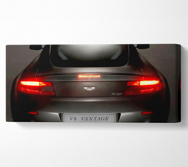Aston Martin Vantage Gun Metal Grau Heck