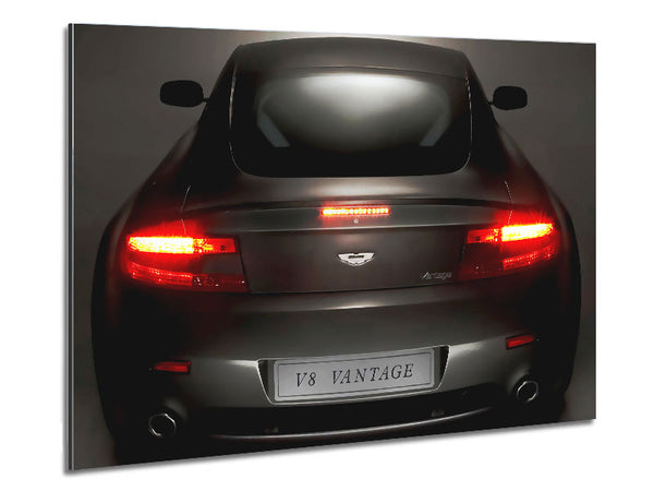 Aston Martin Vantage Gun Metal Grau Heck