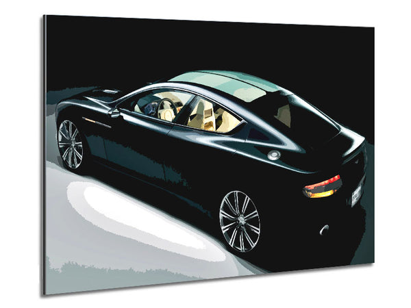 Aston Martin Vantage Schwarz