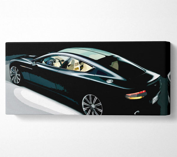 Aston Martin Vantage Schwarz