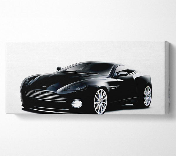 Aston Martin DB9 Schwarz und Weiß