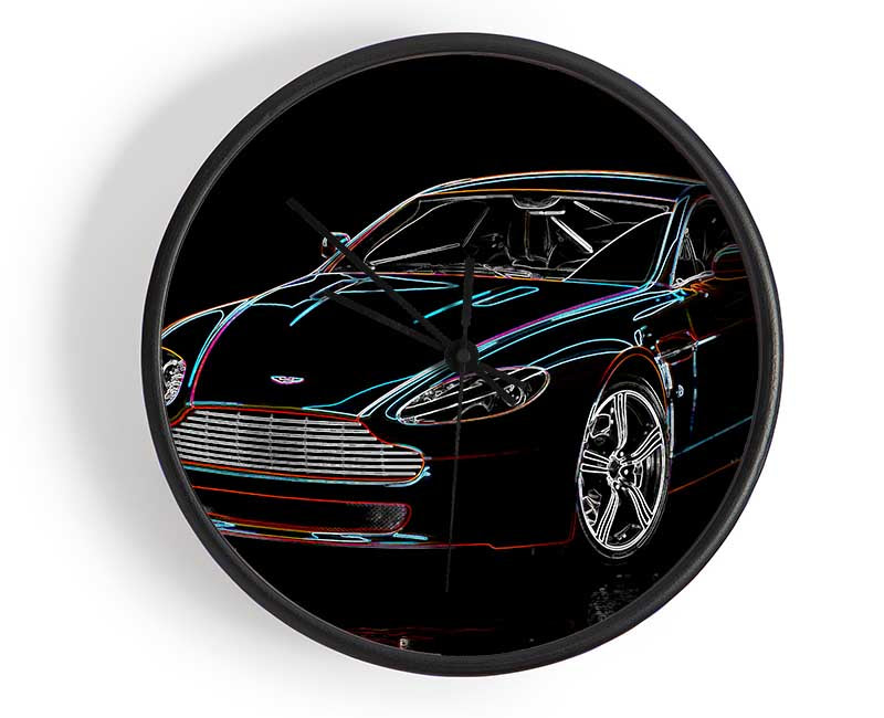 Aston Martin DB9 Clock - Wallart-Direct UK