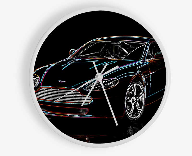 Aston Martin DB9 Clock - Wallart-Direct UK