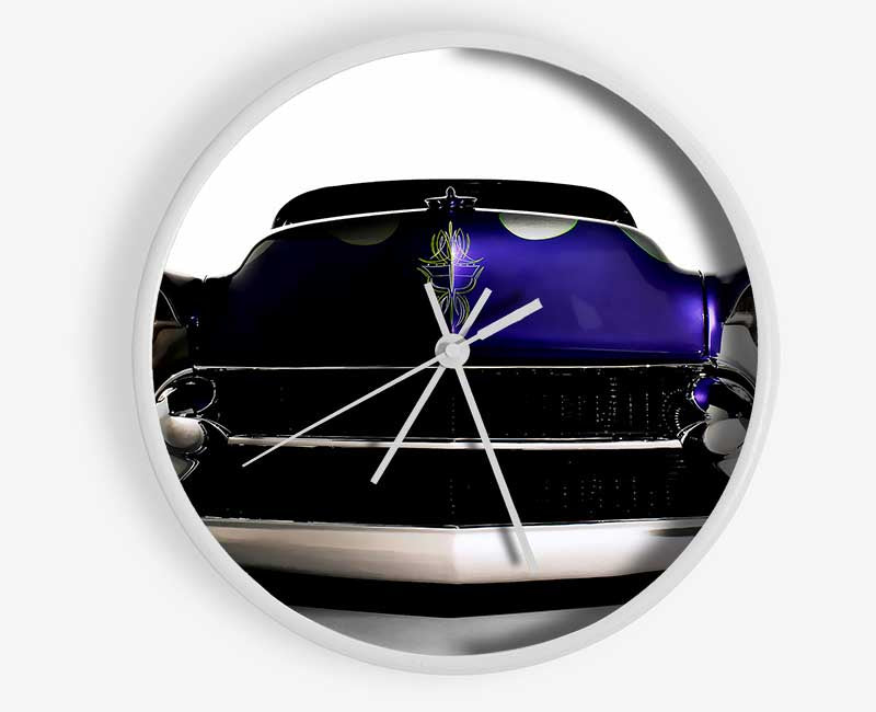 American Muscle Car Purple Clock - Wallart-Direct UK