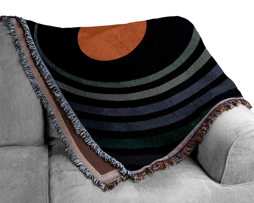 Planet Rings Woven Blanket