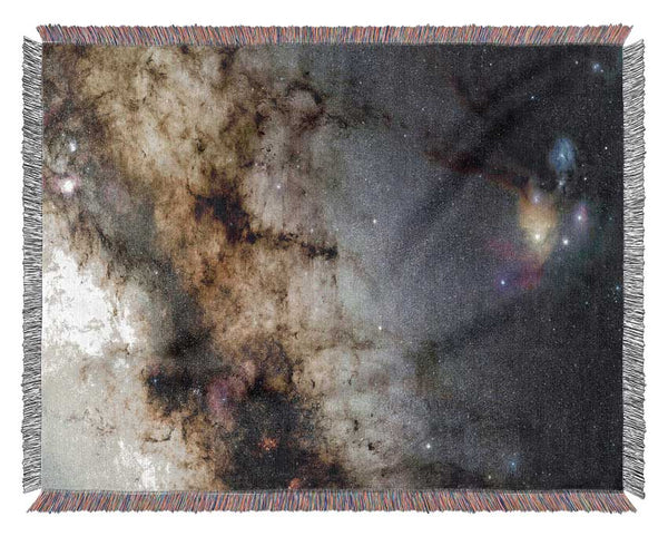 Milky Way Starscape Woven Blanket