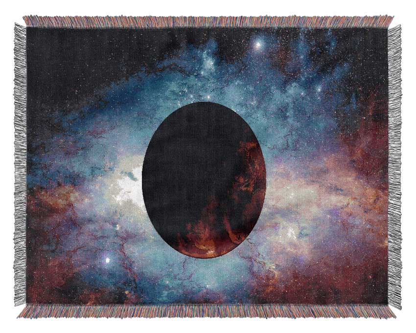 Red Planet 3 Woven Blanket