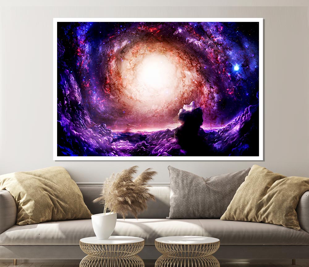 The Creation Of Time Print Poster Wall Art