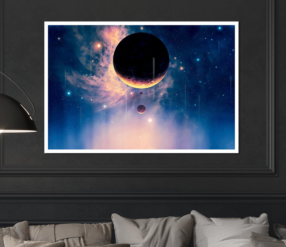 The Solar System Print Poster Wall Art
