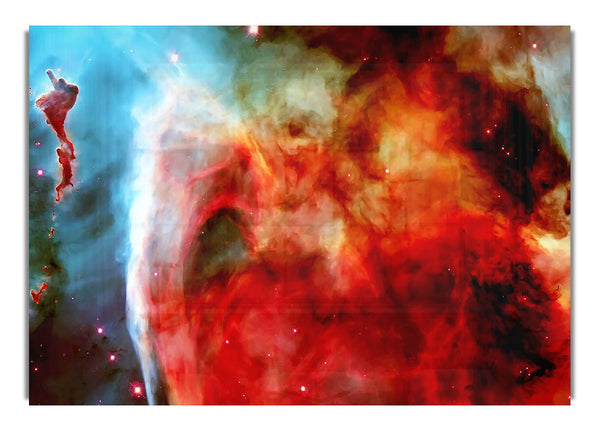 Atemberaubende Farben des Weltraums