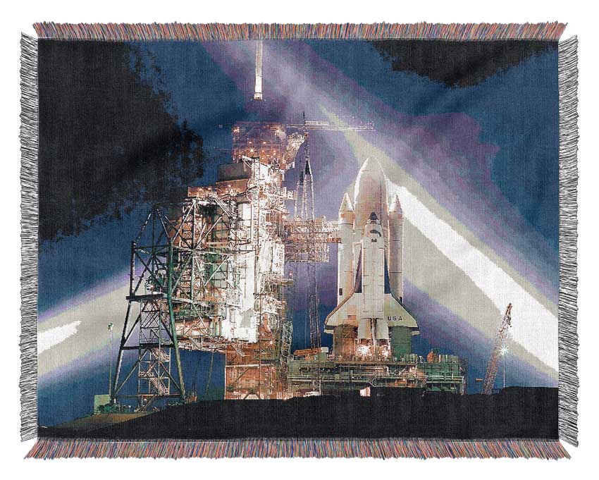 Space Shuttle Woven Blanket