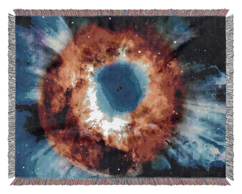The Eye Of The Universe Woven Blanket