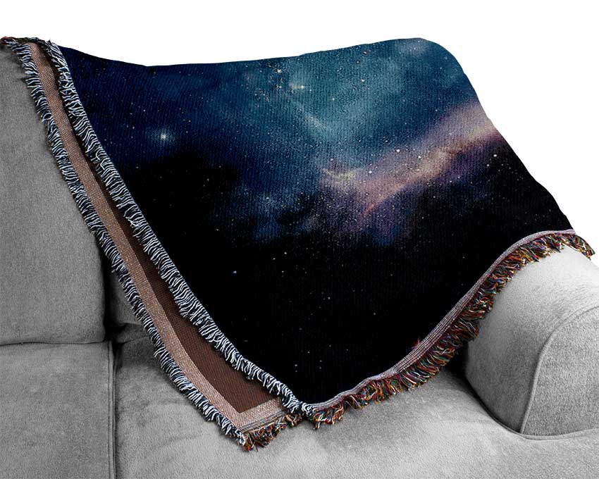 Planet Nebula Woven Blanket