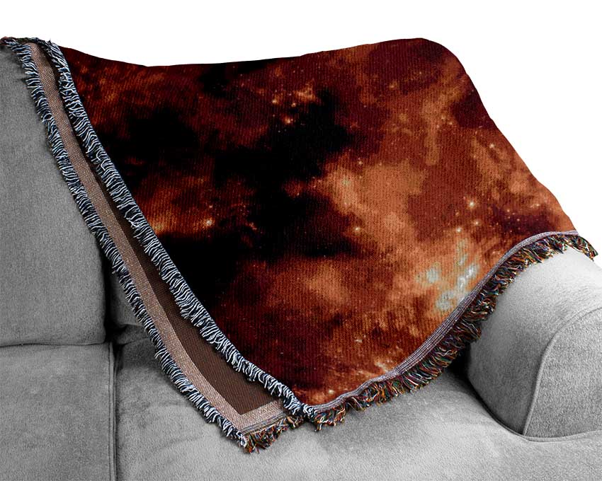 Planet Stars Woven Blanket