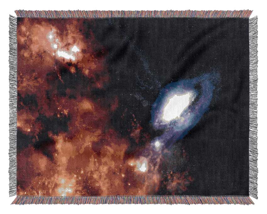 Planet Stars Woven Blanket