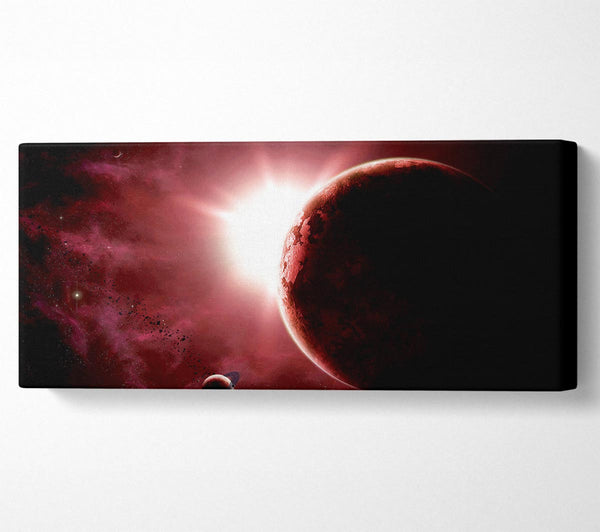 Eclipse Of The Red Planet
