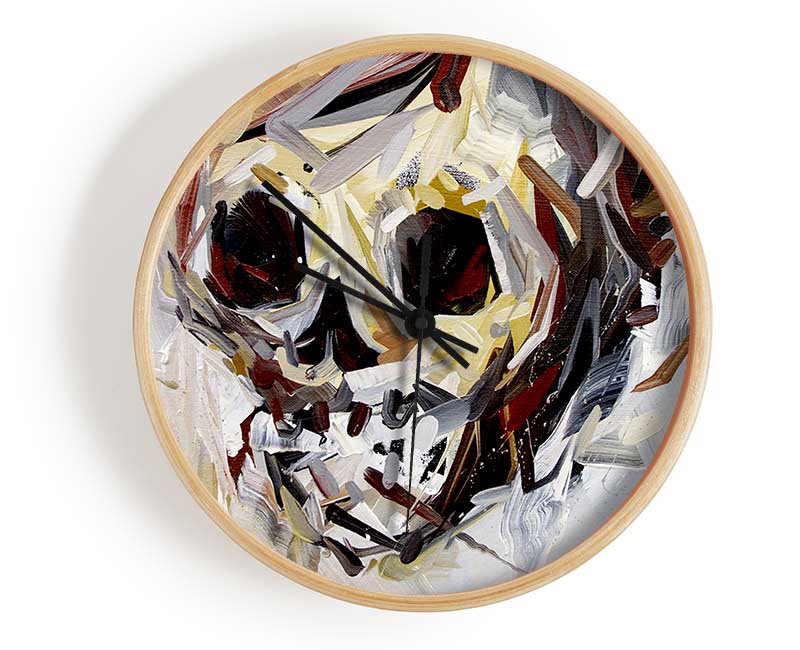Skull Face Clock - Wallart-Direct UK