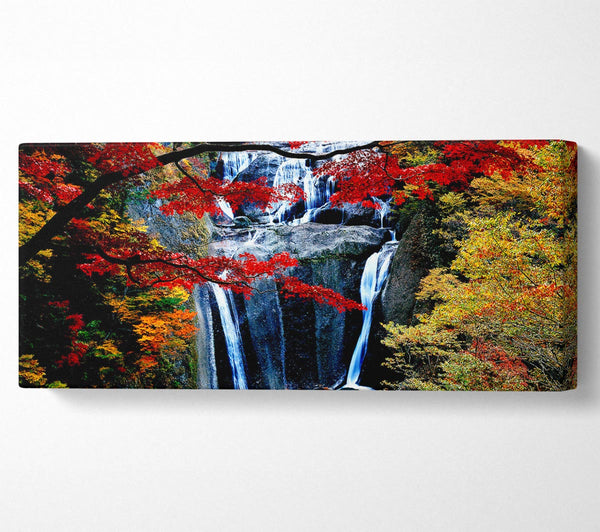 Wasserfall Herbst
