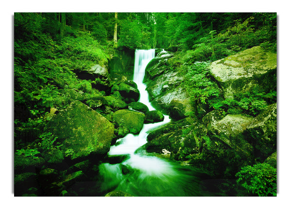 Die Felsen im Waldstrom