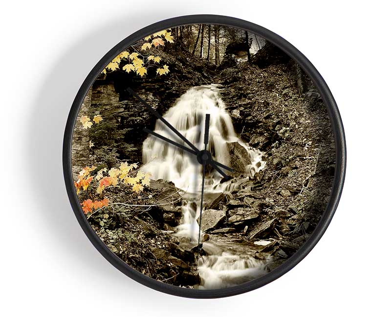 The Hidden Forest Stream Clock - Wallart-Direct UK