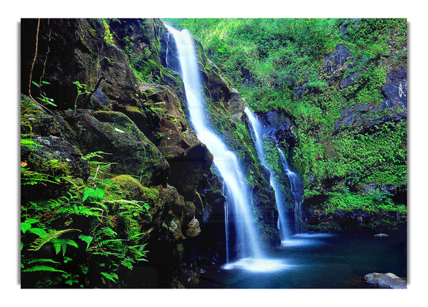 Wasserfall Paradies Wasserfall Leinwand