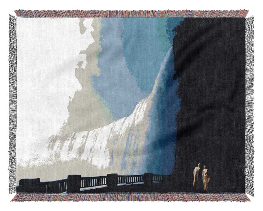 Niagra Falls 02 Woven Blanket