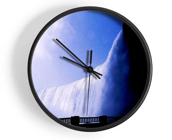 Niagra Falls 02 Clock - Wallart-Direct UK