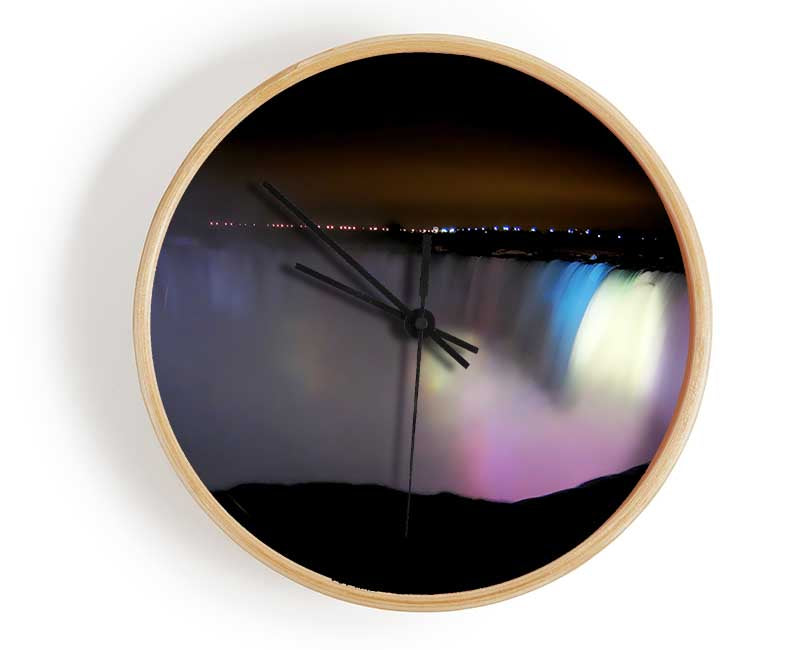 Victoria Falls Light Show Clock - Wallart-Direct UK