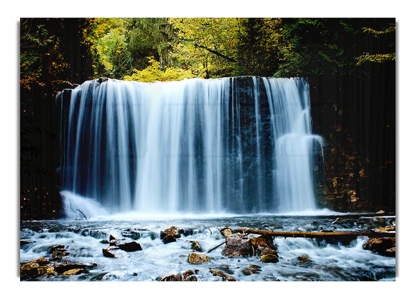 Wasserfall Baumkronen