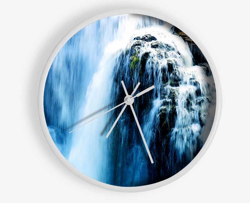 The Stunning Waterfall Clock - Wallart-Direct UK