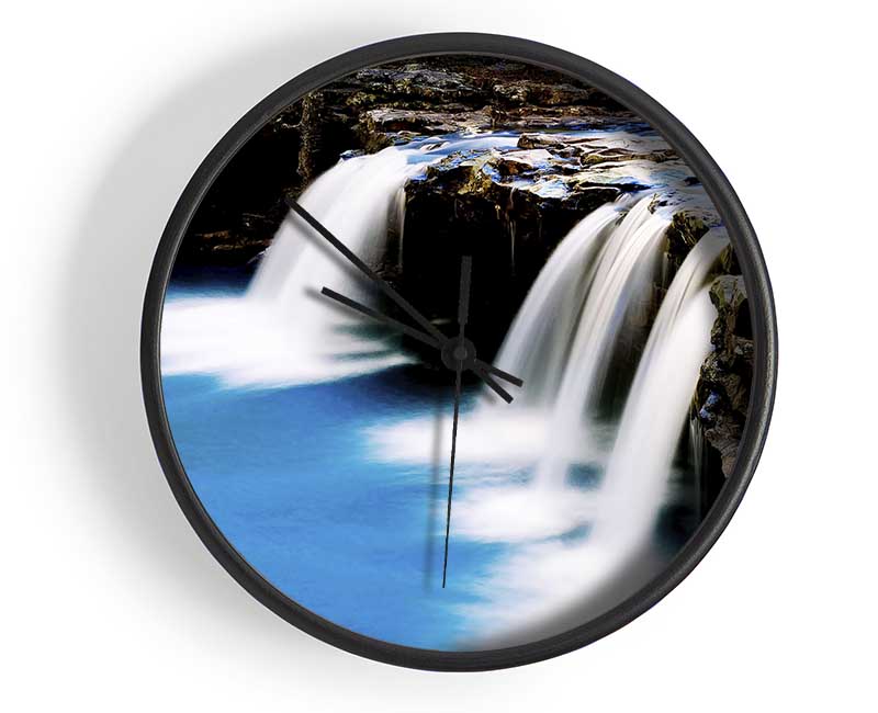 Flow Of The Waterfall Clock - Wallart-Direct UK