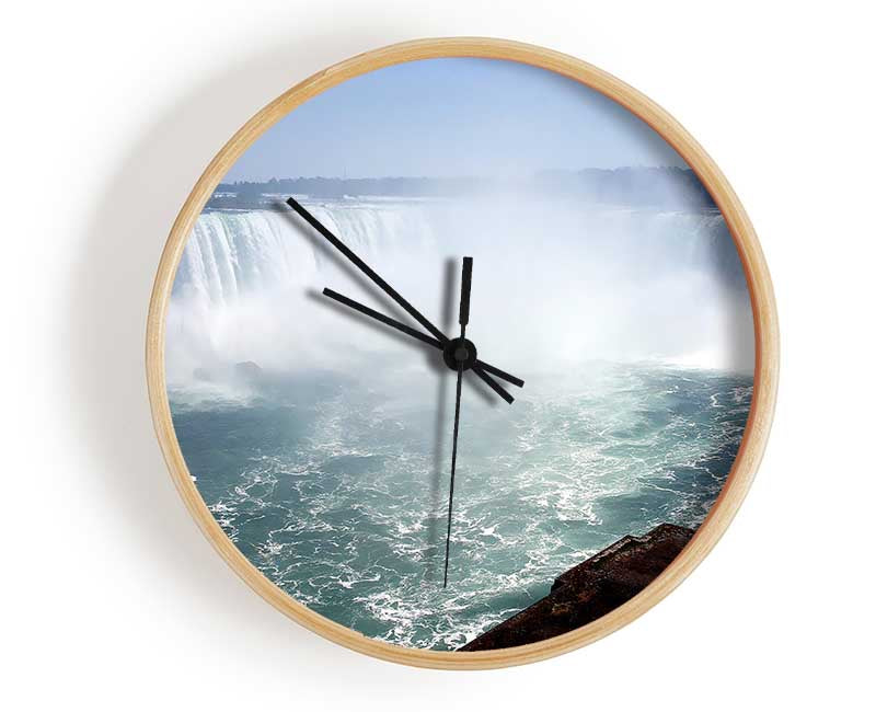 Victoria Falls Rumble Clock - Wallart-Direct UK