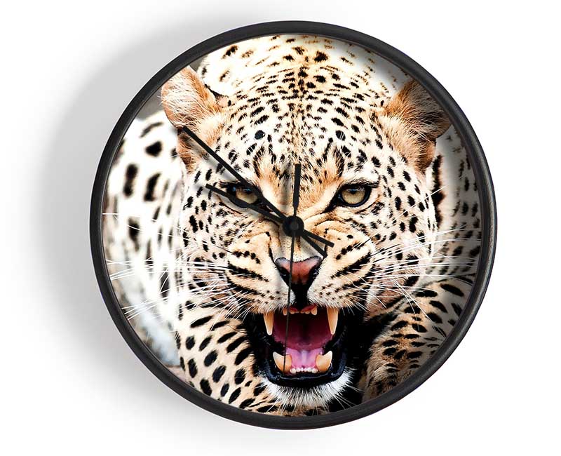 Amazing Cheetah Clock - Wallart-Direct UK