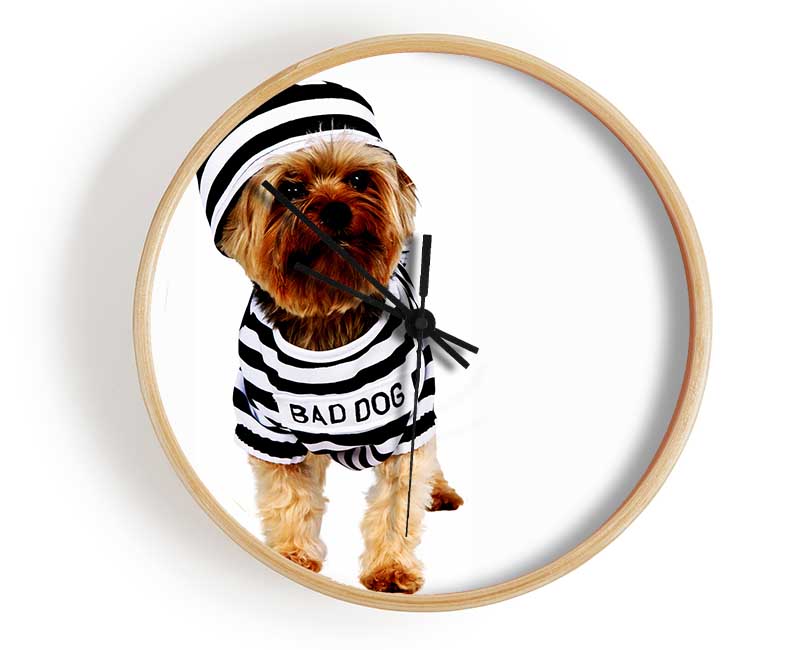 Bad Dog Clock - Wallart-Direct UK