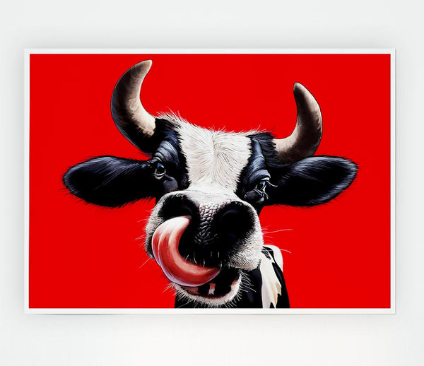 Cow You Do This Print Poster Wall Art