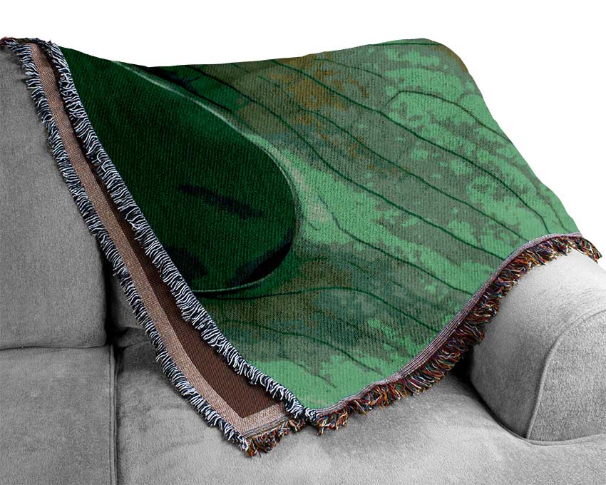 Frog Woven Blanket