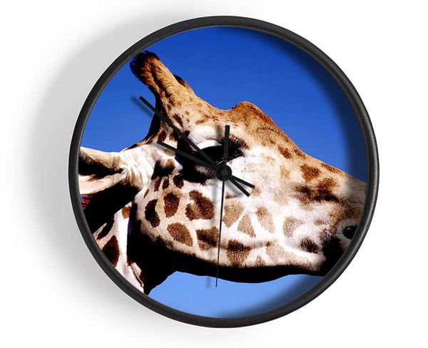 Giraffe Head Clock - Wallart-Direct UK