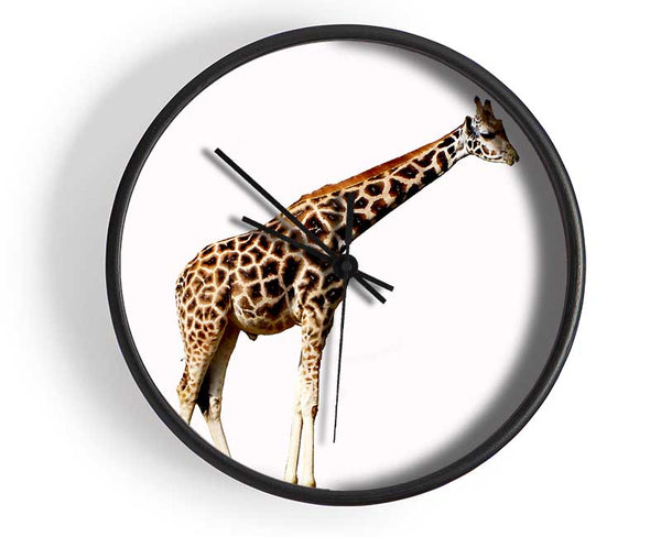 Giraffe Neck Clock - Wallart-Direct UK