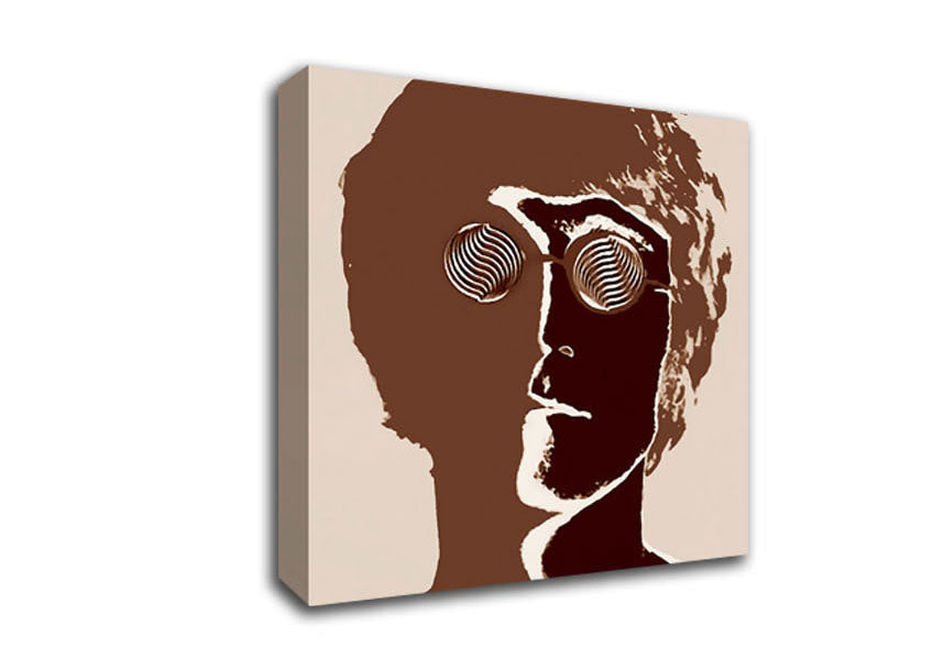 Picture of John Lennon Square Canvas Wall Art