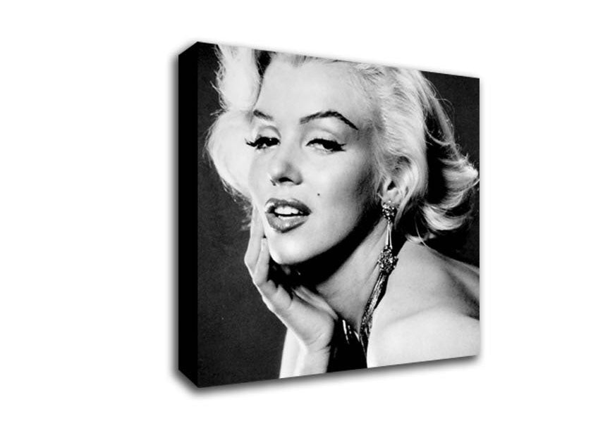 Picture of Marilyn Monroe Beauty Square Canvas Wall Art