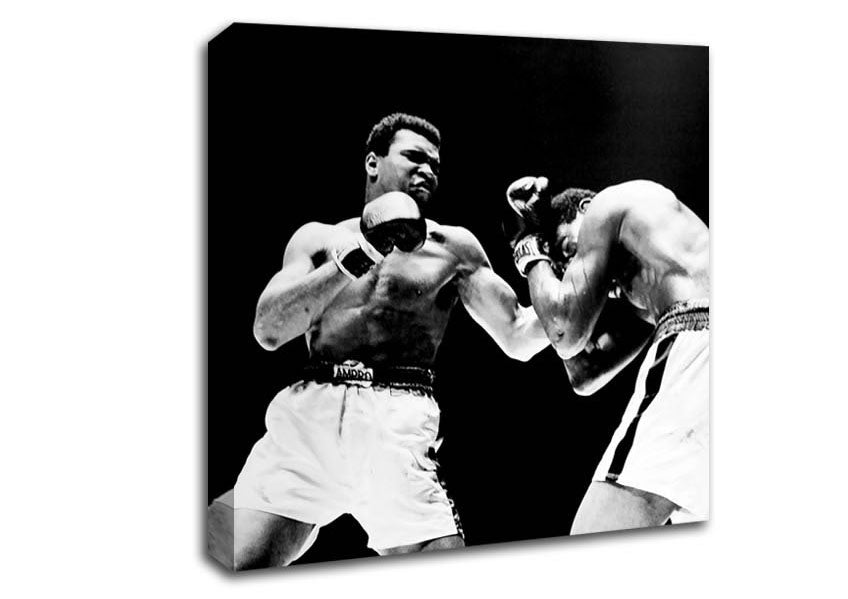 Picture of Muhammad Ali Fist Of Power Square Canvas Wall Art