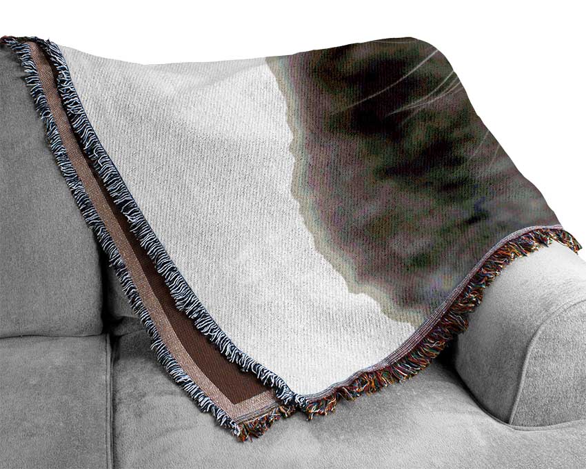 Kitty Cat Woven Blanket